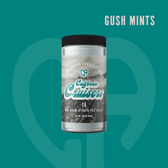 California Love - California Cruisers- Gush Mints 14g Pre-roll Singles - 1