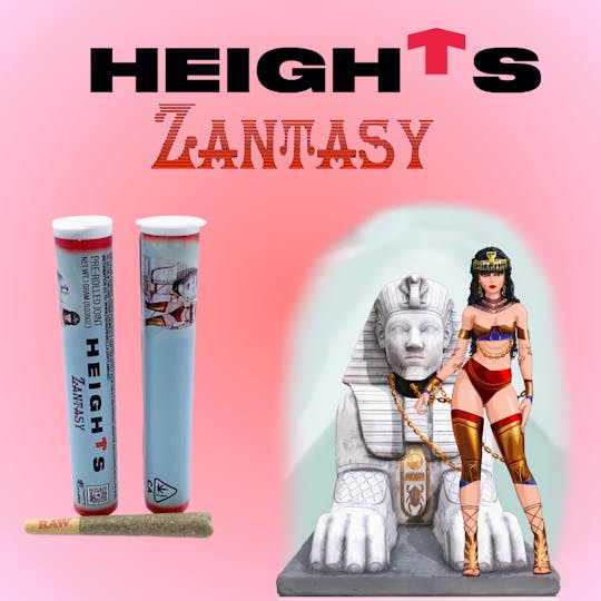 Heights Flower - HEIGHTS Zantasy - 1g Pre-Roll - 1