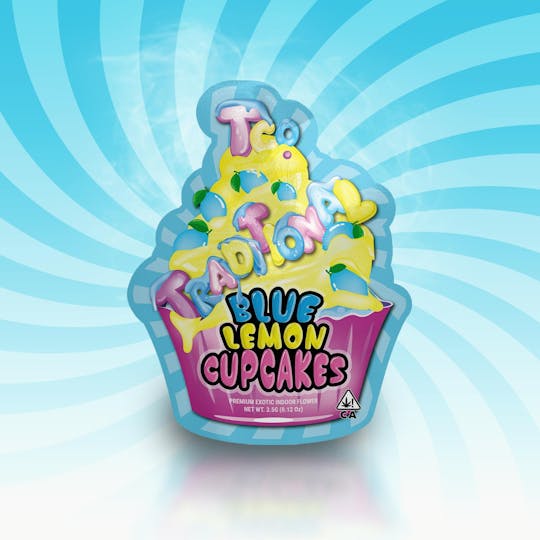Traditional - Traditional - Blue Lemon Cupcakes 3.5g - 1