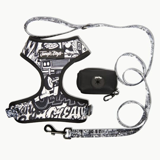 Jungle Boys - Jungle Boys Clothing | Dog Harness Set (Mural) - 1