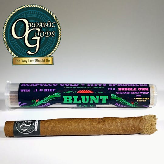 Organic Goods - Organic Goods TF Blunt w/ Kief Acapulco Gold x Titty Sprinkles 1.6 G - 1