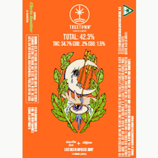 Treetown - THC 42.3%* Garlic Ice X Afgoo (Artist Series #1 Tangerine) - 1
