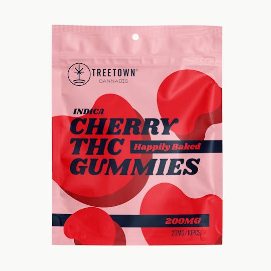 Treetown - Cherry- Standard 200mg Gummies - 1