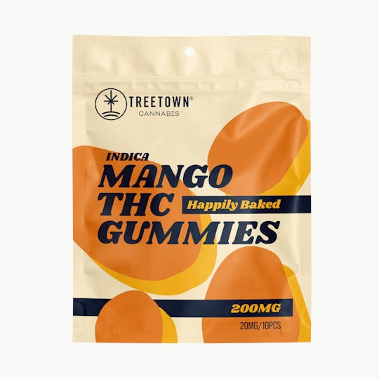 Treetown - Mango- Standard 200mg Gummies - 1