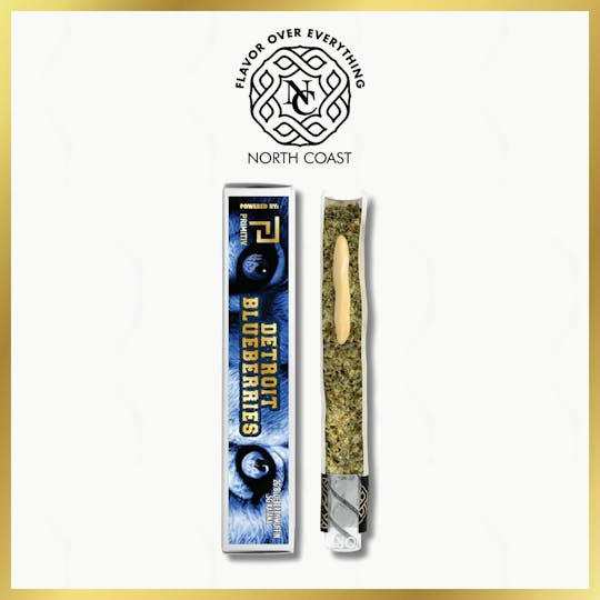 North Coast - N.C. x Primitiv Detroit Blueberries Joint Donut 2.5g Tier 1 - 1
