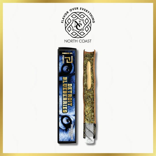 North Coast - N.C. x Primitiv Detroit Blueberries Rillo Donut 2.5g Tier 1 - 1