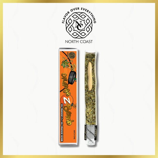 North Coast - N.C. x P.P. x Totally Herbal Care Orange Z Bomb Joint Donut 2.5g Tier 2 - 1