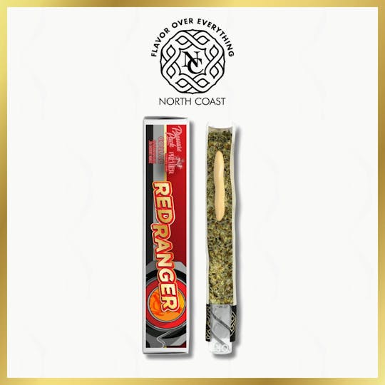 North Coast - North Coast x Pressure Pack x Premier Red Ranger Joint Donut 2.5g Tier 1 - 1