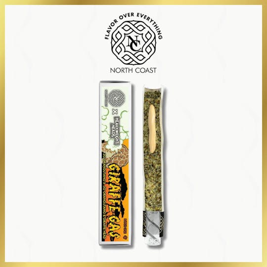North Coast - North Coast x Heavyweight Heads Giraffe Gas Joint Donut 2.5g - 1