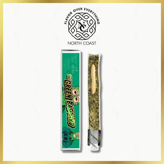 North Coast - North Coast x Pressure Pack x Premier Green Bastard Joint Donut 2.5g Tier 1 - 1