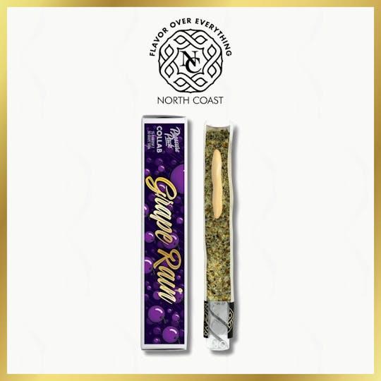 North Coast - North Coast x Pressure Pack Grape Rain Joint Donut 2.5g - 1