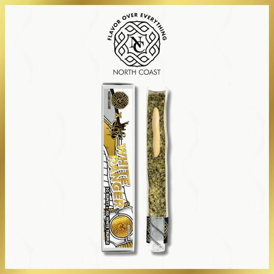North Coast - North Coast x Freaksho White Ranger Joint Donut 2.5g Tier 1 - 1