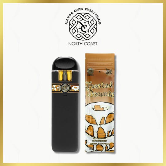 North Coast - North Coast x Freaksho Frosted Donuts Rosin Disposable Pod .5g Tier 1 - 1