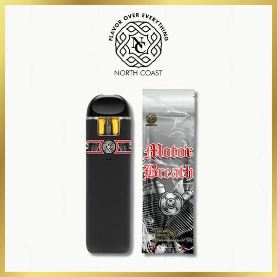 North Coast - North Coast Motor Breath Rosin Disposable Pod B4 .5g - 1
