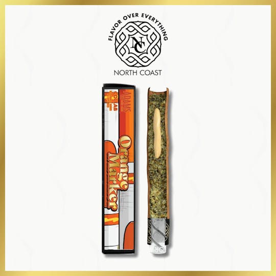 North Coast - North Coast x Adams Family Orange Marker Rillo Donut 2.5g Tier 2 - 1