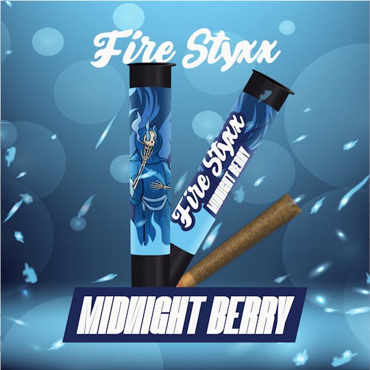 Glorious Cannabis Company - 1G Fire Styxx | Midnight Berry | Glorious Cannabis Co. - 1
