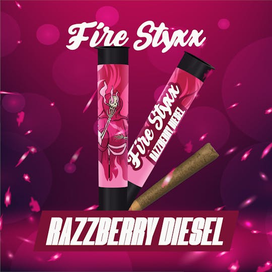 Glorious Cannabis Company - 1G Fire Styxx | Razzberry Diesel | Glorious Cannabis Co. - 1