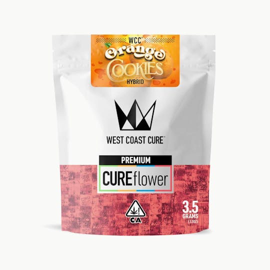 West Coast Cure - Orange Cookies - 3.5G Premium Flower - 1