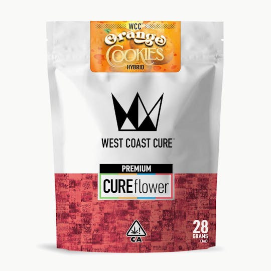 West Coast Cure - Orange Cookies - 28G Premium Flower - 1