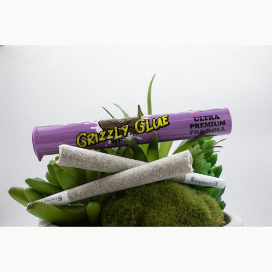 Nura - Grizzly Glue - 1g Premium Pre-Roll - 1