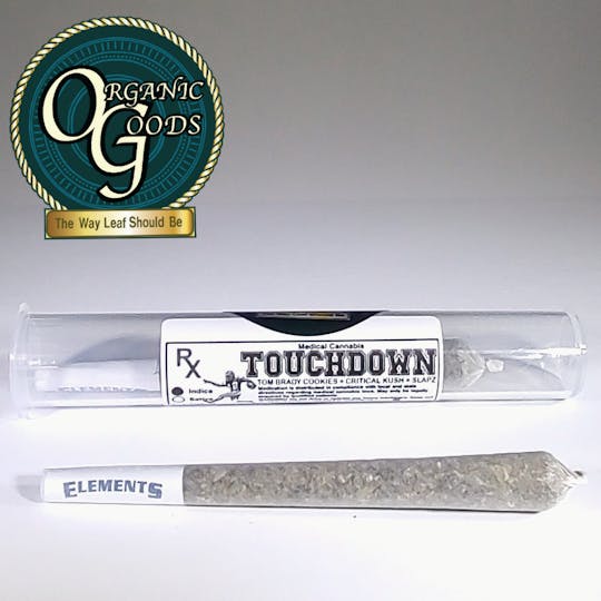 Organic Goods - Organic Goods Pre-Roll Touch Down 1 G - 1
