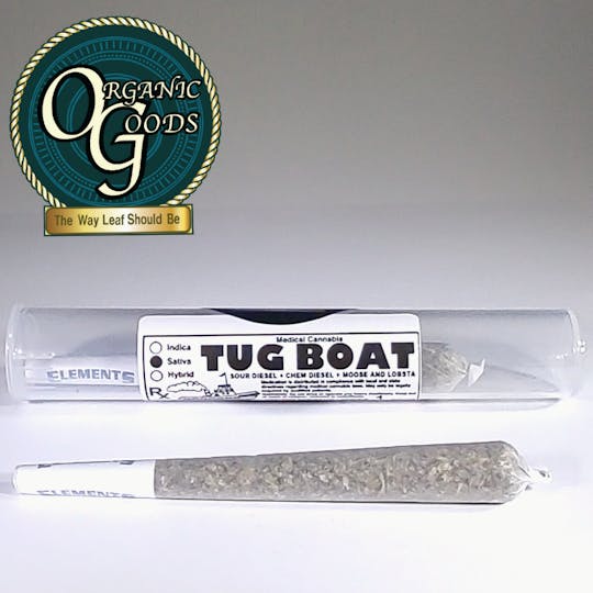 Organic Goods - Organic Goods Pre-Roll Tug Boat 1 G - 1