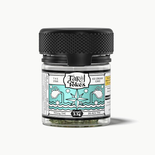 Tarot Tokes - THE STAR - Ice Cream Cake (Eighth) - 1