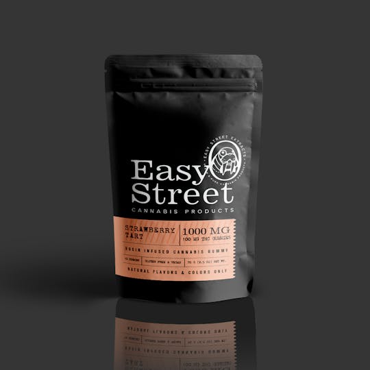 Easy Street Extracts - Strawberry Tart - 1000mg - Hybrid - 1