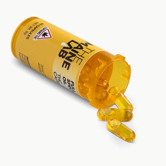 The Maine Lab - 20mg THC Capsules (400mg container) - 1