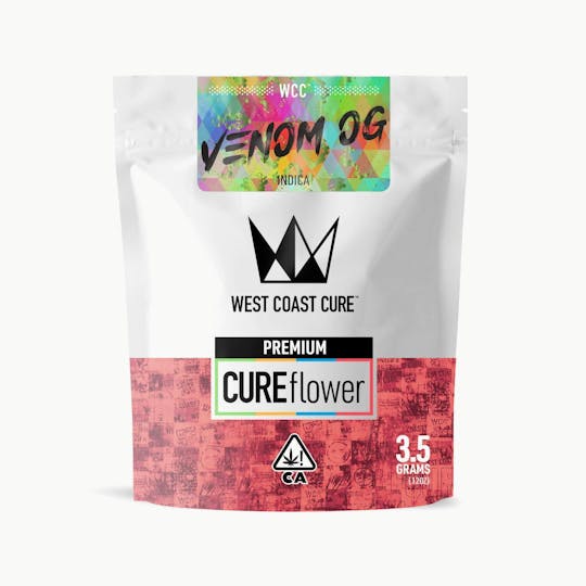 West Coast Cure - Venom OG - 3.5G Premium Flower - 1