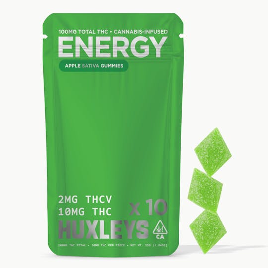 Huxleys - Huxleys Energy Gummies - Apple - 1