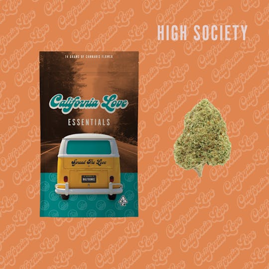 California Love - Essentials | Packaged Flower | High Society | 1/2oz - 1