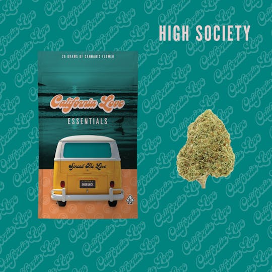 California Love - Essentials | Packaged Flower | High Society | 1oz - 1