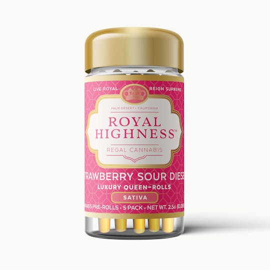 Royal Highness - Queenrolls Strawberry Sour Diesel - 1