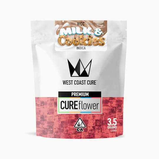 West Coast Cure - Milk & Cookies - 3.5G Premium Flower - 1