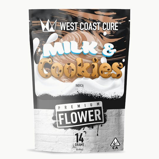West Coast Cure - Milk & Cookies - 14G Premium Flower - 1