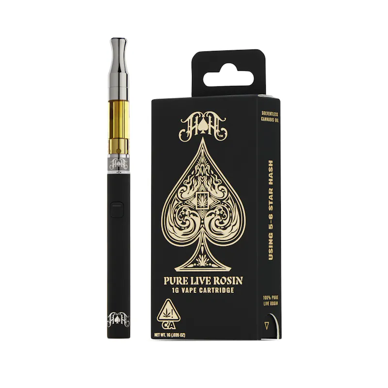 Heavy Hitters Governmint Oasis Hybrid -100%Pure Live Rosin SolventlessOil-1G Vape Cartr cartridge