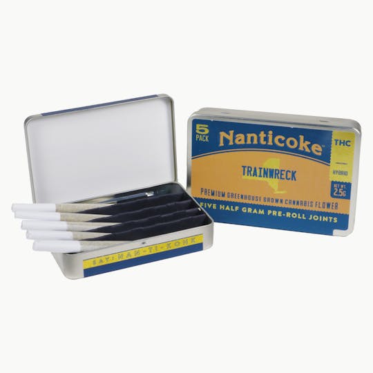Nanticoke - TRAINWRECK 5 PACK OF 0.5G PREROLLS - 1