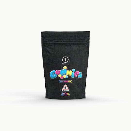 Brigid Farm - TREETS 200mg Full Spectrum Gummies: Blackberry Sidecar - 1