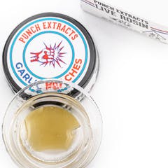 Punch Live Rosin Garlic Peaches Tier 4 Punch Edibles & Extracts