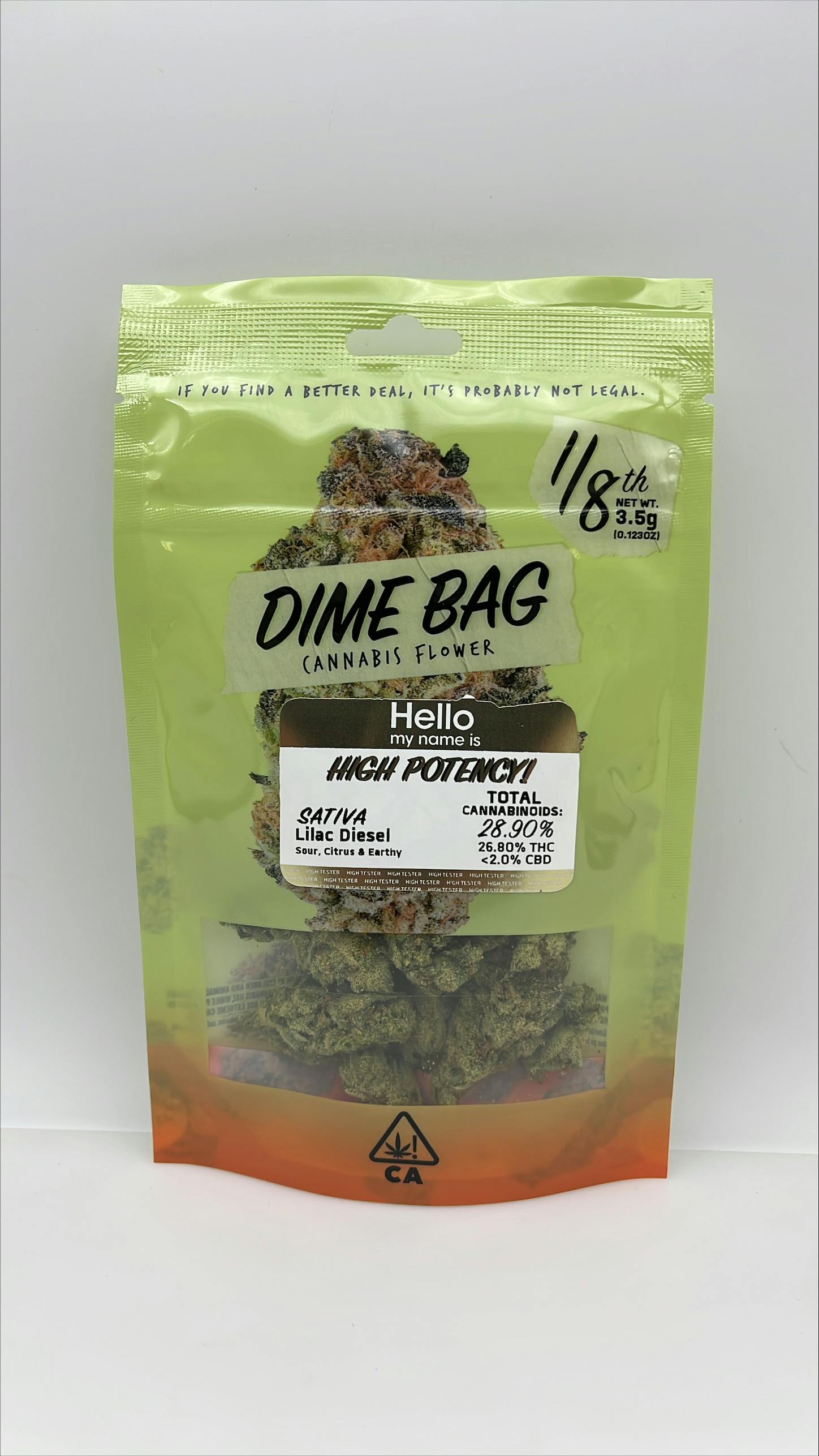 Dime Bag - Dime Bag | Lilac Diesel Sativa (3.5g) - 1