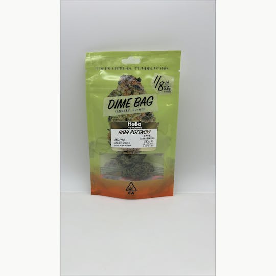 Dime Bag - Dime Bag | Grape Stank Indica (3.5g) - 1