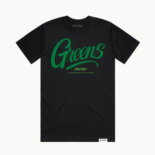 Jungle Boys - Jungle Boys Clothing | Greens Tee - Large (Black) - 1