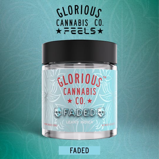 Glorious Cannabis Company - FADED | Feels 1/8s | Glorious Cannabis Co. - 1