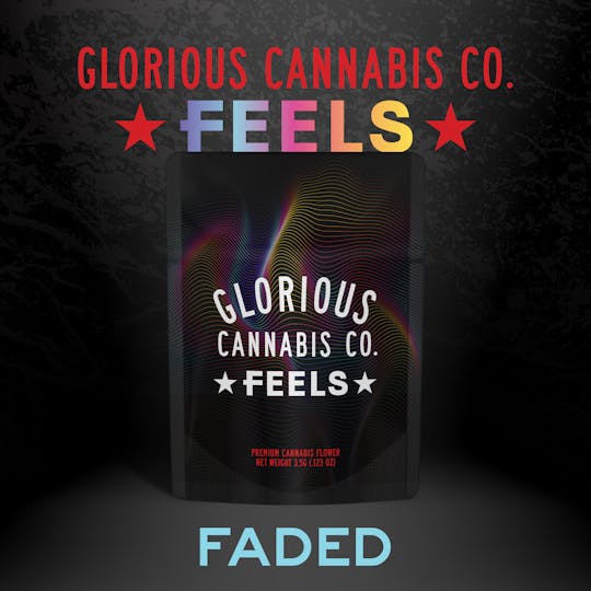 Glorious Cannabis Company - FADED | Feels 1/8s | Glorious Cannabis Co. - 1