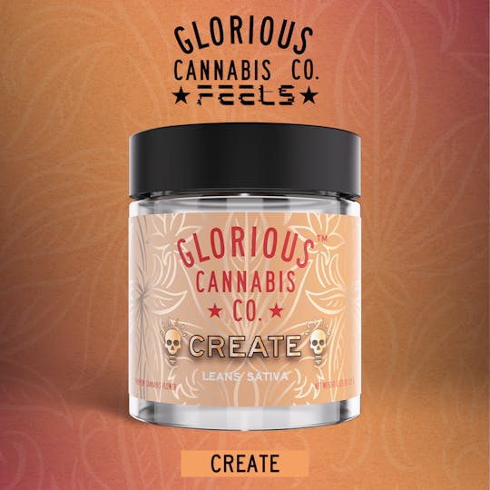 Glorious Cannabis Company - CREATE | Feels 1/8s | Glorious Cannabis Co. - 1