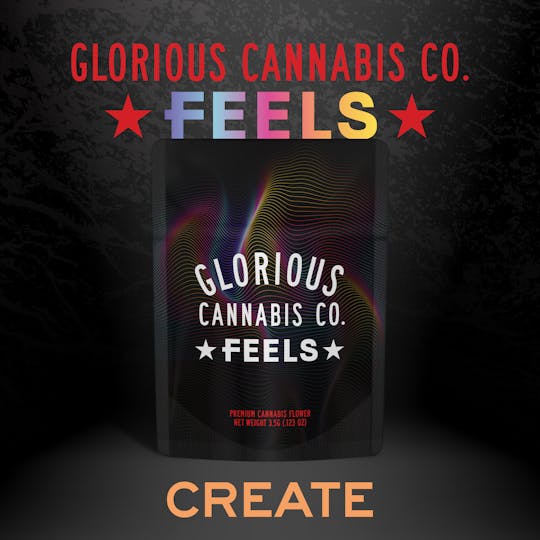 Glorious Cannabis Company - CREATE | Feels 1/8s | Glorious Cannabis Co. - 1