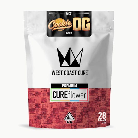 West Coast Cure - Cookie OG - 28G Premium Flower - 1