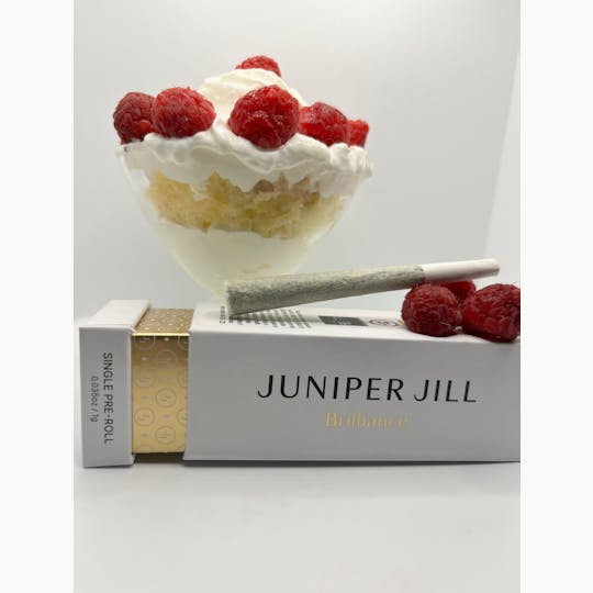 Juniper Jill Cannabis Co - Raspberry Parfait Single Pre-Roll | 1g - 1