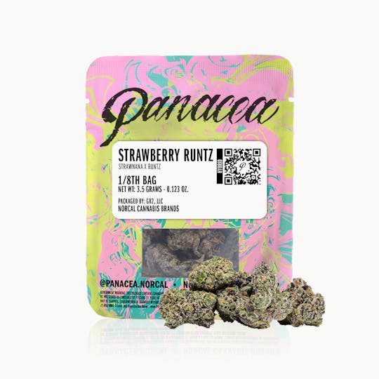 Panacea - Strawberry Runtz | Indoor Flower Bags | 3.5g - 1